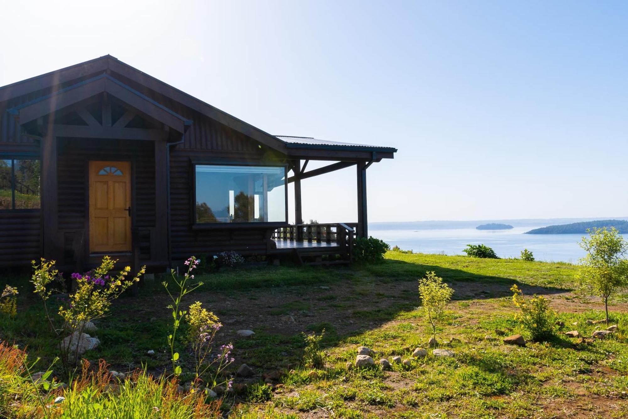 Cabanas Mirador Población Lago Ranco Kültér fotó