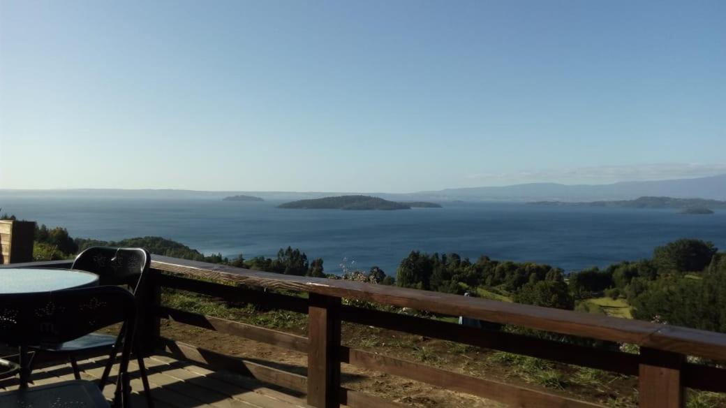 Cabanas Mirador Población Lago Ranco Kültér fotó