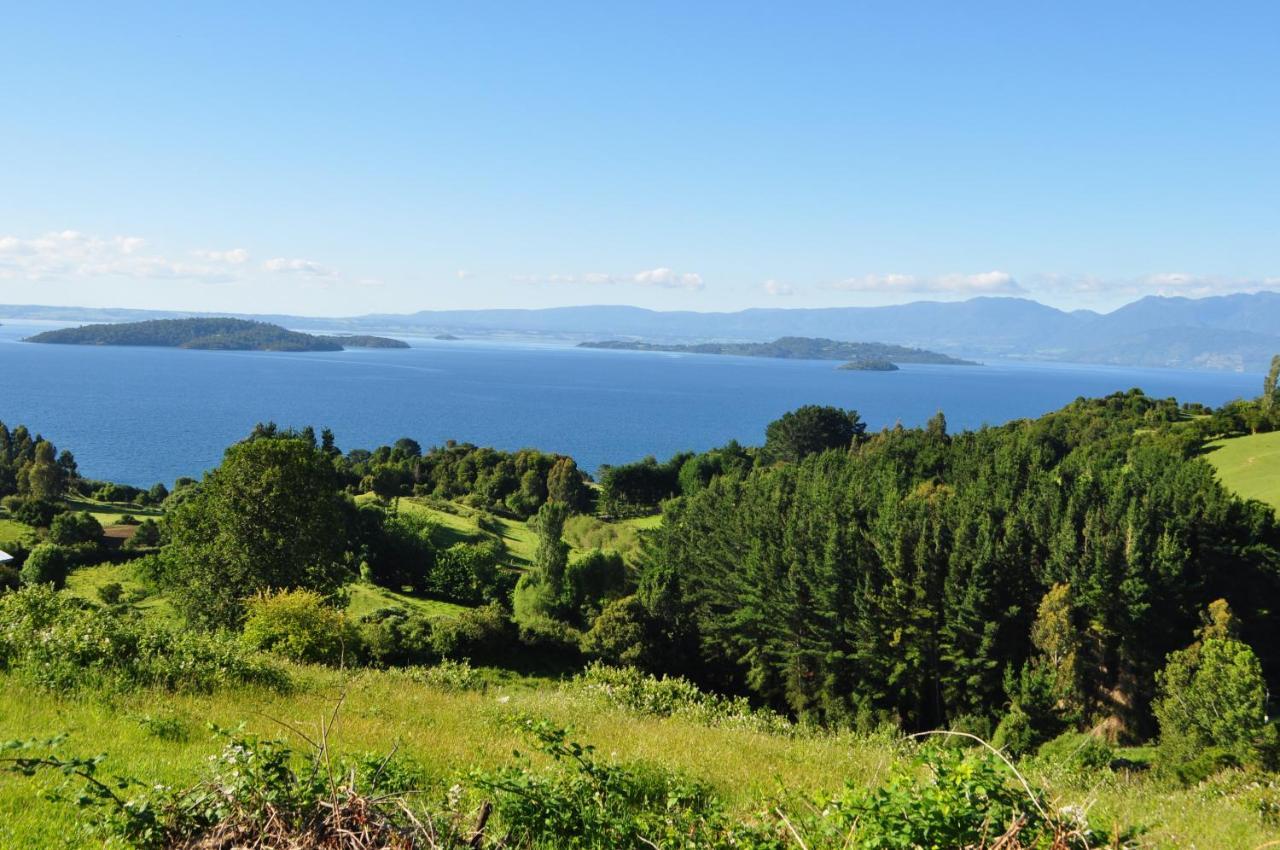 Cabanas Mirador Población Lago Ranco Kültér fotó